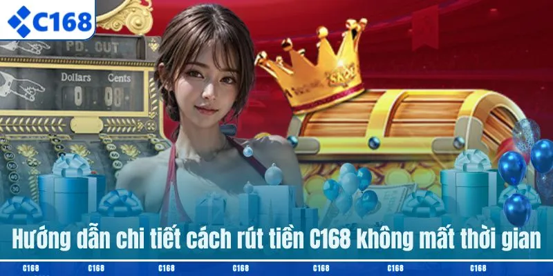 Hướng dẫn chi tiết cách rút tiền C168 không mất thời gian